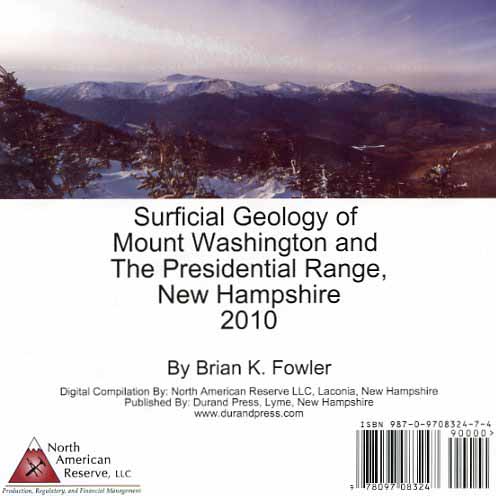 surficial map of presidential range